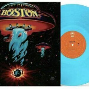 Boston Self-Titled LP ~ Exclusive Colored Vinyl (Flame Blue) ~ New/Sealed!